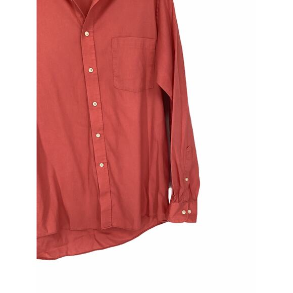 Van Heusen Pin Cord Button Down Shirt 15.5 34/35 - Picture 1 of 3